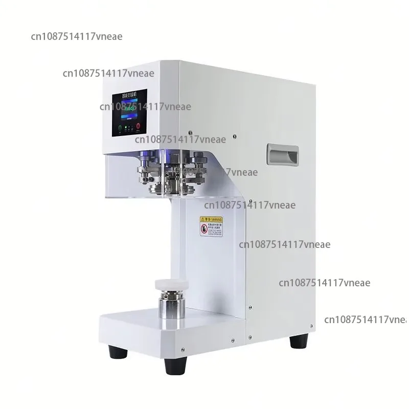 Food Tin Can Lid Sealing Machine High Speed Can Capping Machine for Aluminium Caps Canning Tin Can Sealer Seal Machine
