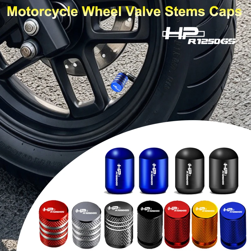 2pcs Motorcycle Wheel Tire Valve Stems Cap Tires Stem Air Cover for BMW HPR1250GS ADVENTURE LC HP R 1250GS HP 2025 Accessories