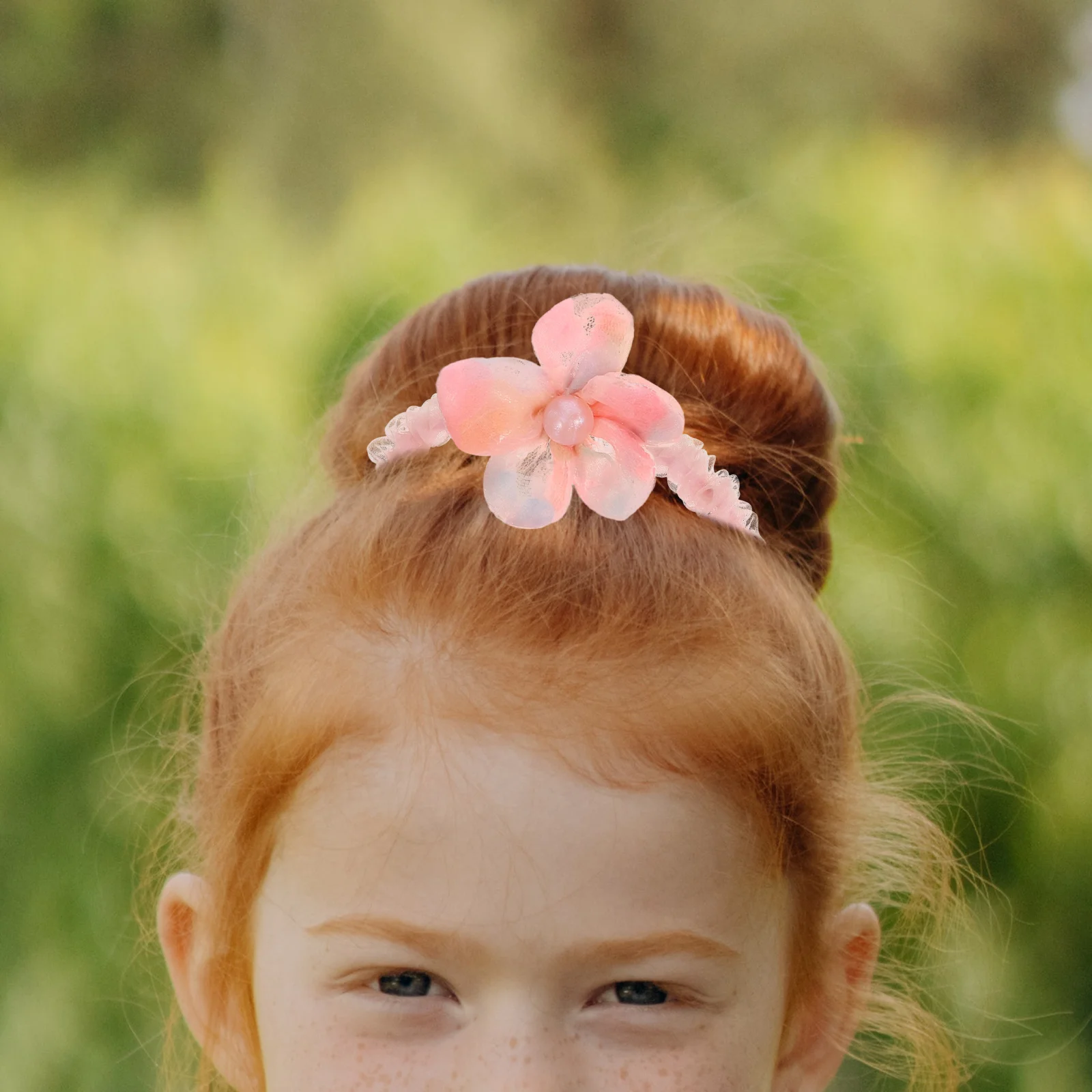 

5pcs Scrunchies Cute Ponytail Holders Girls Ties Toddler Elastic Accessories Women Hair Bows Hair Ropes