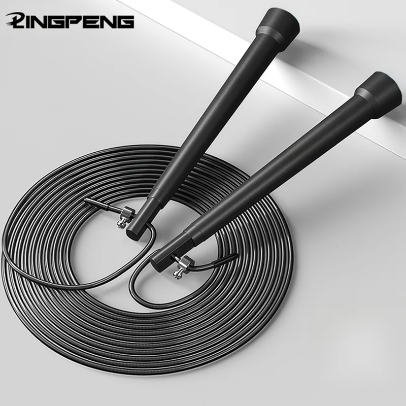 Professional Speed Jump Rope with 360° Swivel Ball Bearings, 3 Meters Adjustable Rope Anti-Skip Handle for Fitness &MMA Training