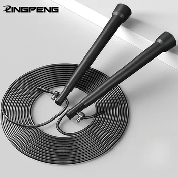 Professional Speed Jump Rope with 360° Swivel Ball Bearings, 3 Meters Adjustable Rope…