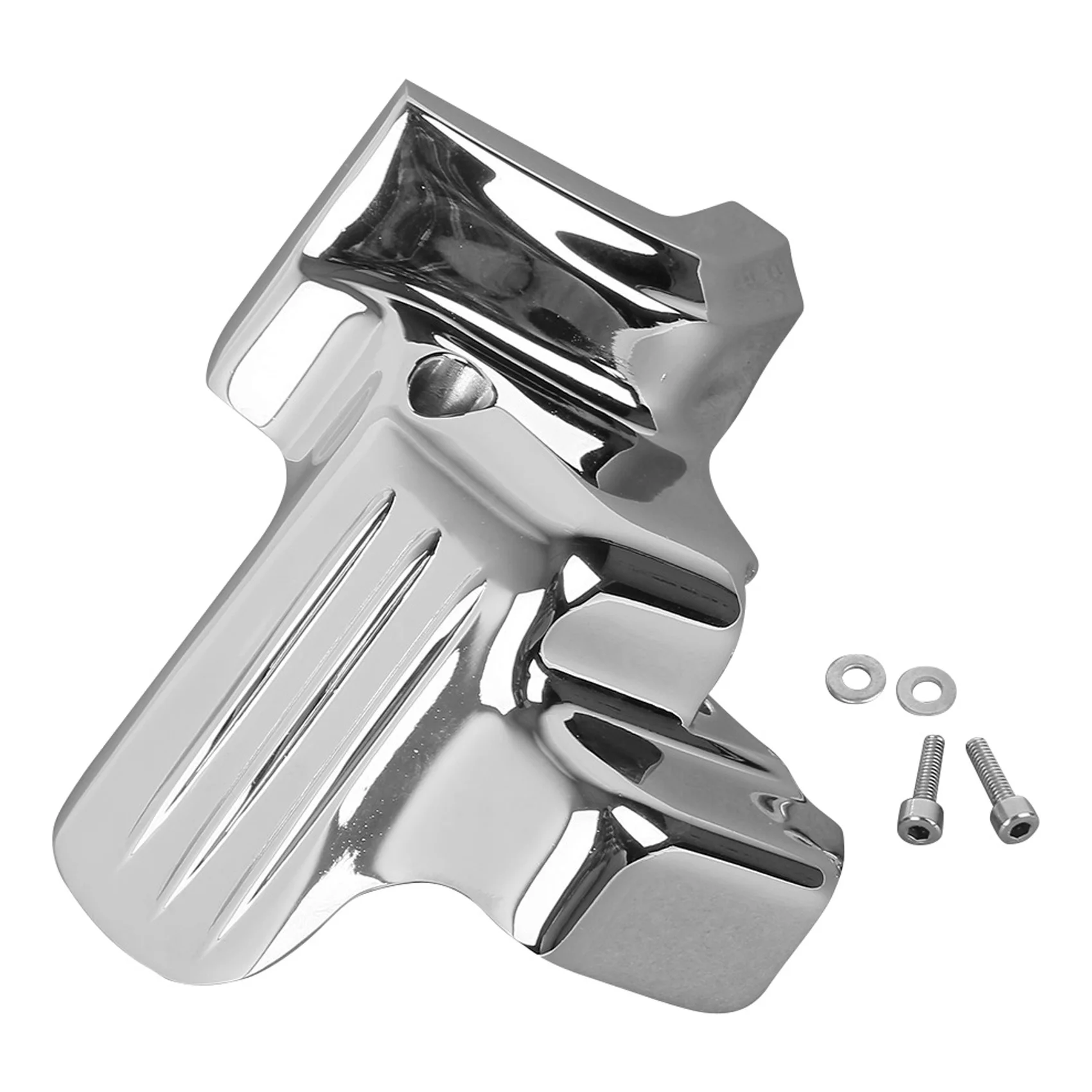 

Chrome Starter Cover Fit For Harley Electra Street Road Glide Road King 2007-2016 Motorcycle