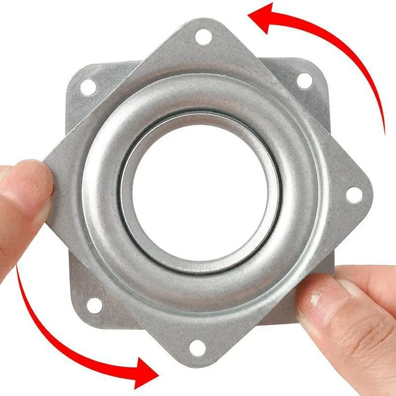 Galvanized sheet hollow universal turntable, household furniture accessories, modern simplicity