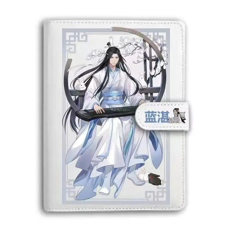 アニメモコdzuシルーズリーフメモ帳、lan wangji Huawei Wuxian、ハンドアカウント、DIY手作りノート、オフィス、学用品ギフト