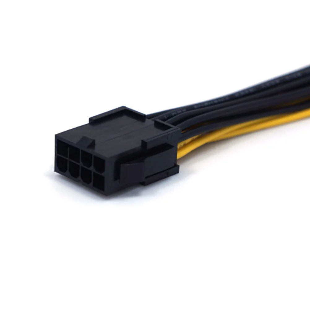 

8pin Female to Dual 8pin 2p Male GPU Power Cable Splitter Extension Cord for Graphics Card Mining Gaming GPU Power Cable