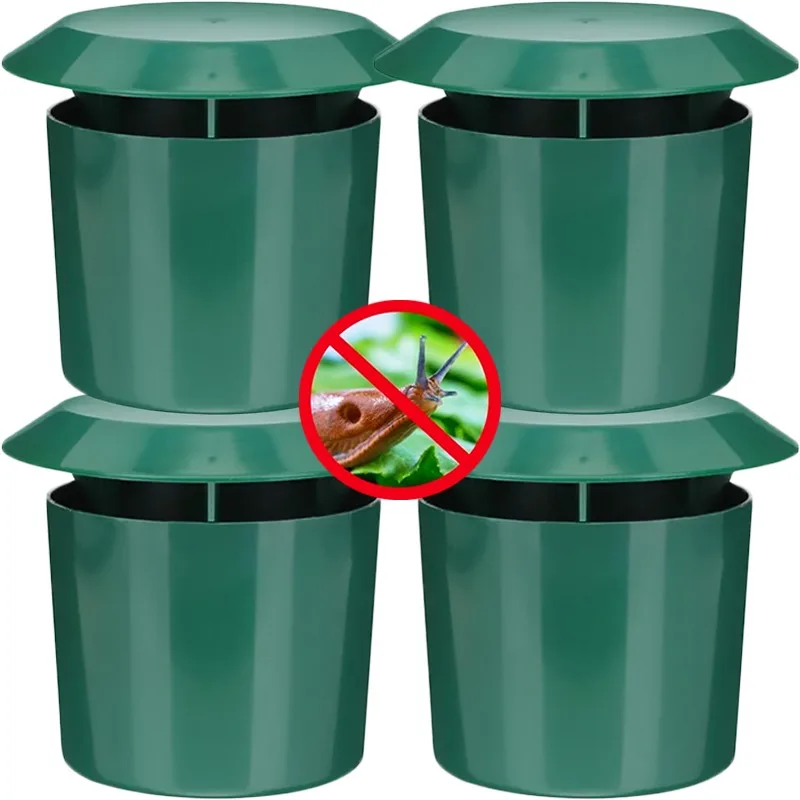 10/1pcs Snail Trap Catcher Slug Cage Reusable Pests Bait Station Tools Home Garden Vegetable Plants Farm Protector Accessories