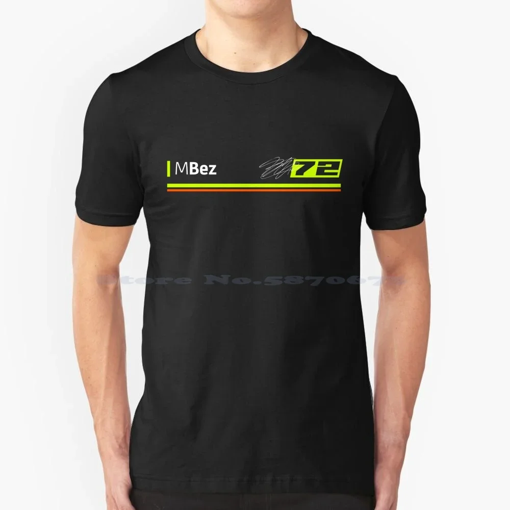 

2024 Marco Bezzecchi 72- T Shirt 100% Cotton Tee Moto Racing Grand Prix Moto Bike Gp Bezzecchi 72 Marco Bezzecchi Bez 72 Mooney