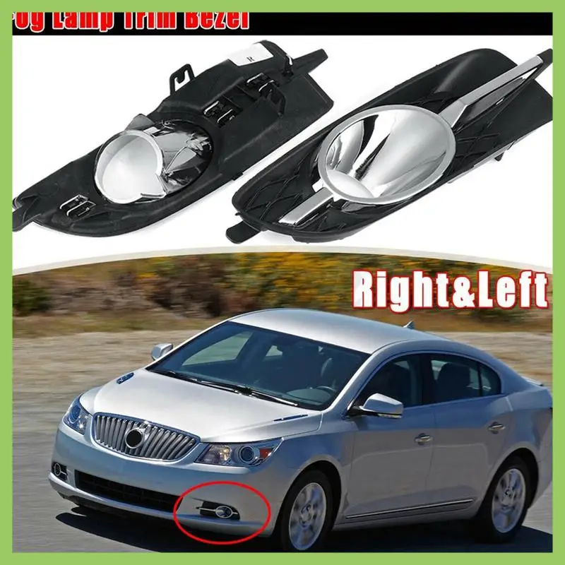 سيارة الضباب مصباح ثقب غطاء شبكة مصبغة الضباب غطاء المصباح ل بويك جراند بجولة لاكروس 2009-2013 20859107 20859108 أجزاء