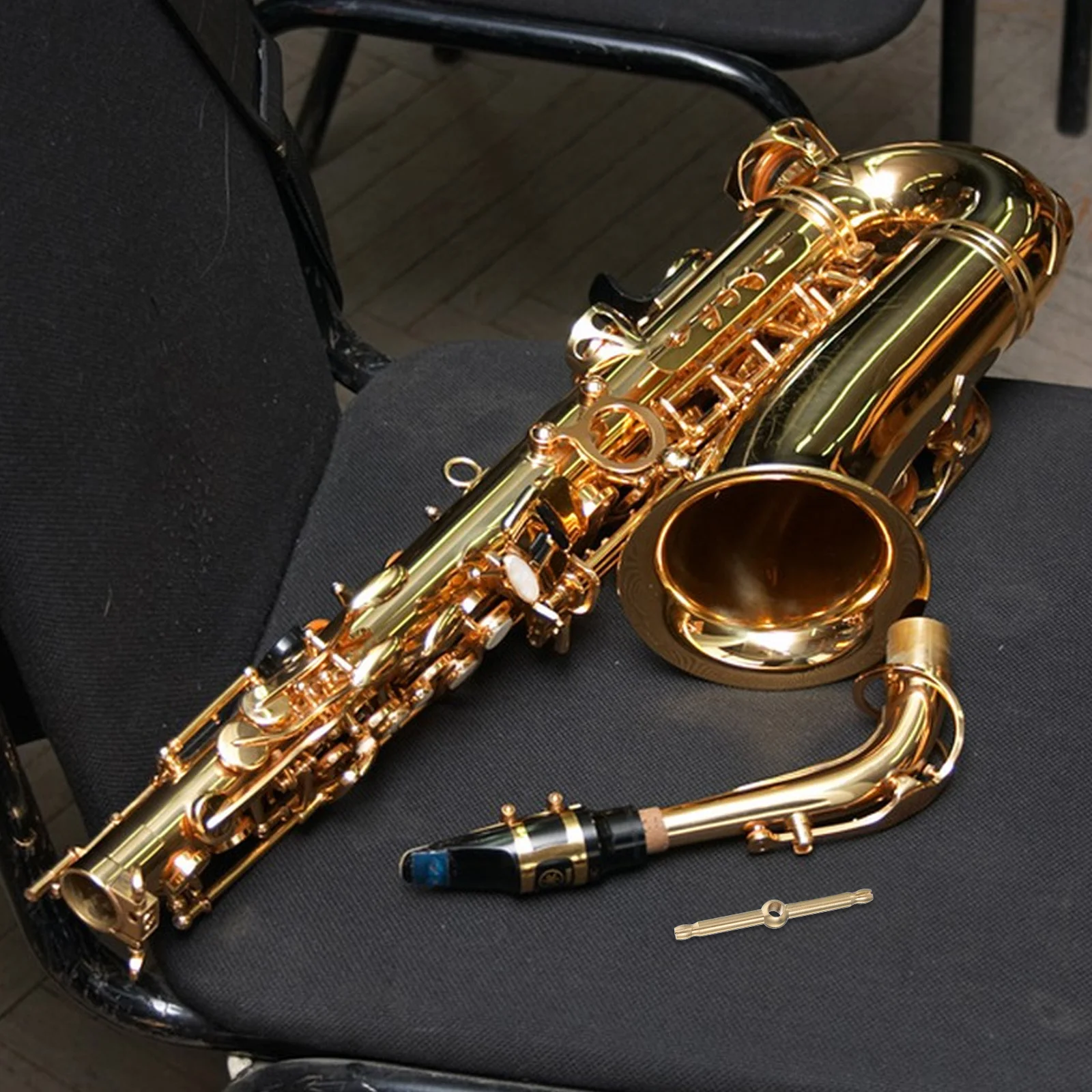 

Alto Saxophone Lever Overtone Key Repair Raw Copper Saxophone Part Maintenance Tool Musical Instrument Parts Sax Repair Parts