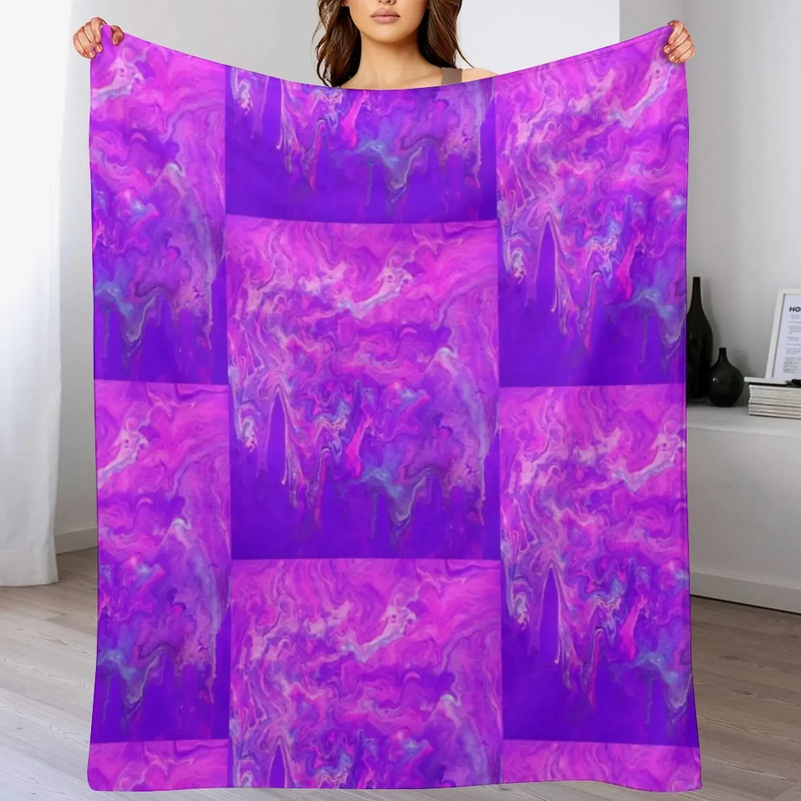 UV Drippy Throw Blanket Stuffeds Furrys Extra Large Throw Blankets