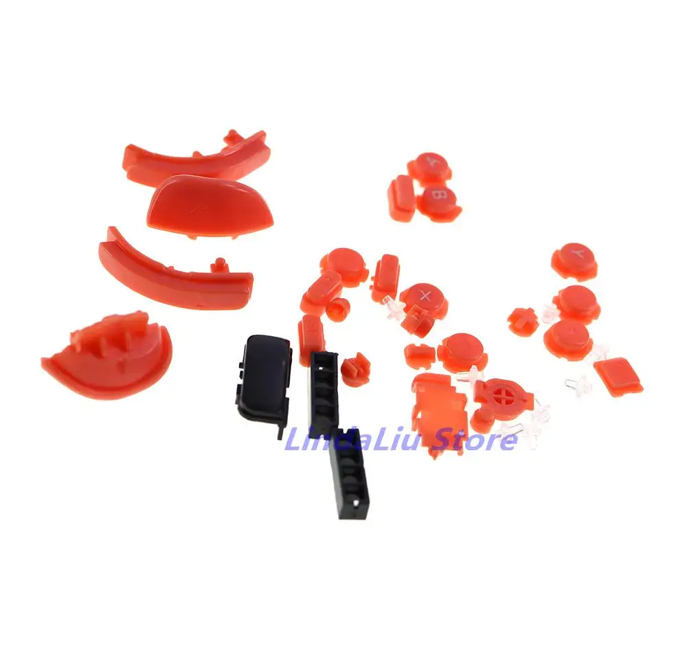 1 مجموعة ABXY زر الاتجاه مفاتيح SR SL L R ZR ZL الزناد مجموعة كاملة أزرار ل نينتندو سويتش تحكم إصلاح أجزاء