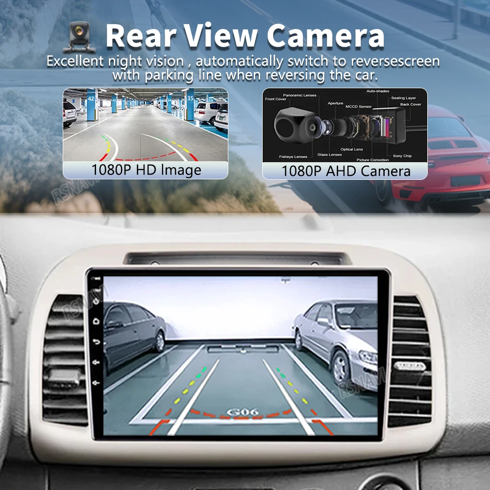 Qualcomm Android 16 Carplay Auto Car Radio For Nissan March Micra K12 2002 -2010 Navigation Autoradio Video Player Stereo Dsp BT