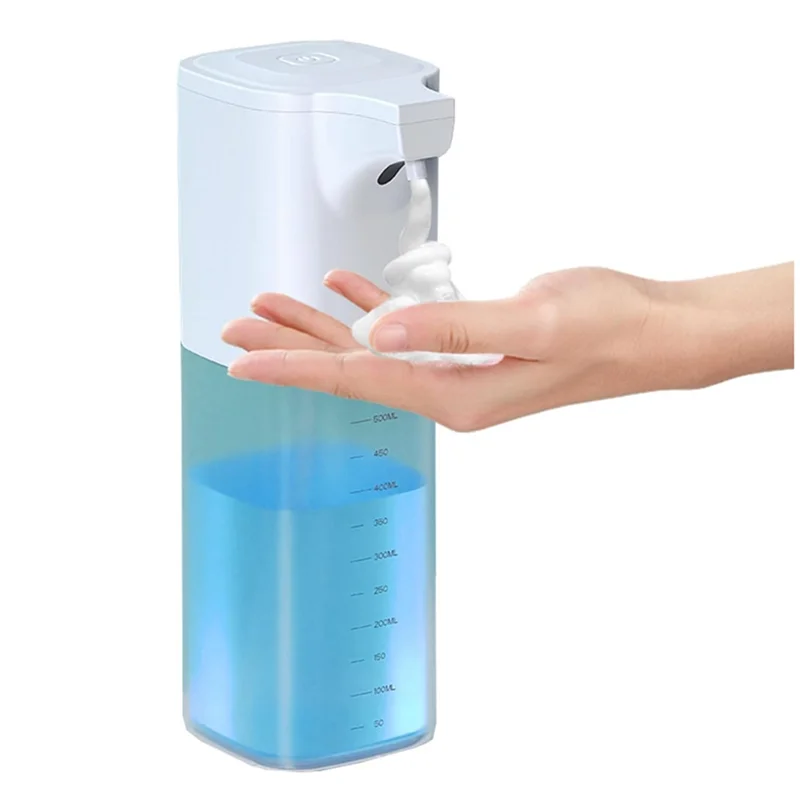 A74G-Hands-Free Smart Foam Machine, 550ML Automatic Touchless Soap Dispenser, Infrared Sensor, USB Rechargeable For Hygiene