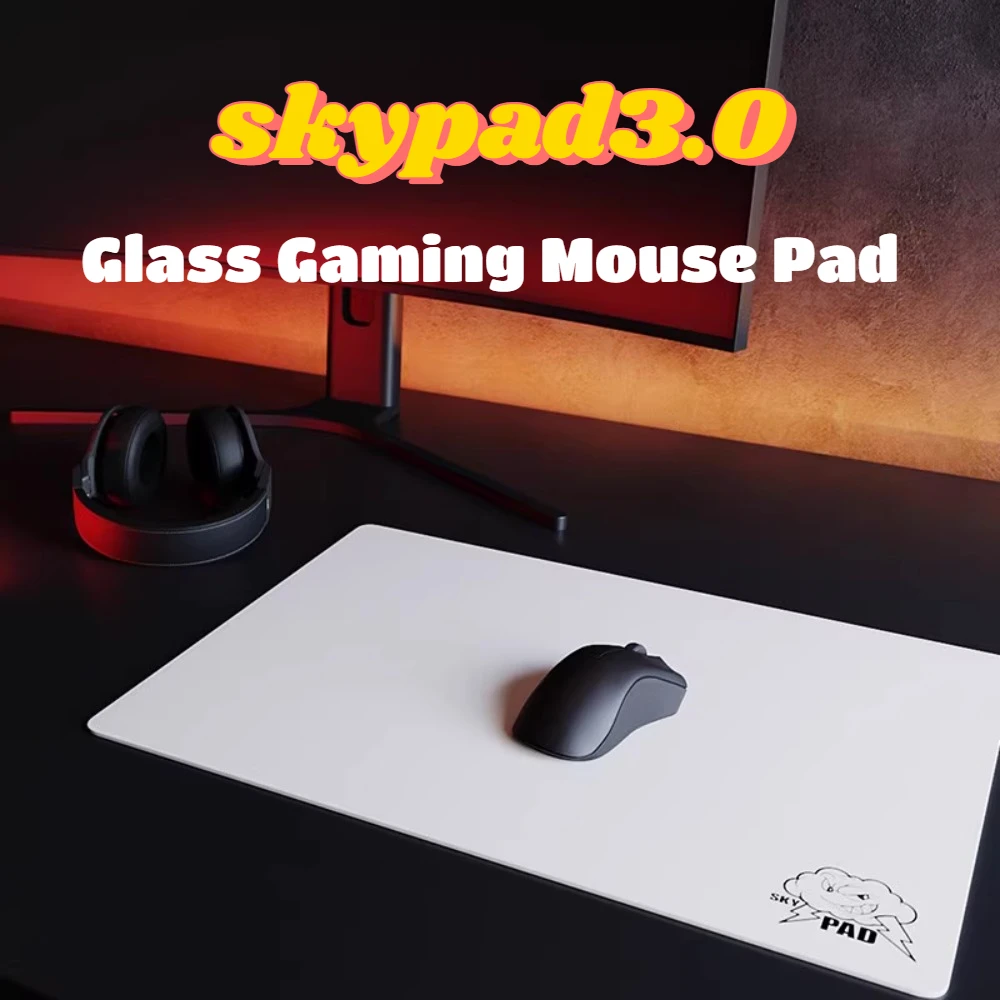 

Skypad 3.0 Cloud Glass Gaming Mouse Pad Upgrade Coated Smooth Surface Large Desk Mat FPS Gaming Accessories Limited Edition Copy