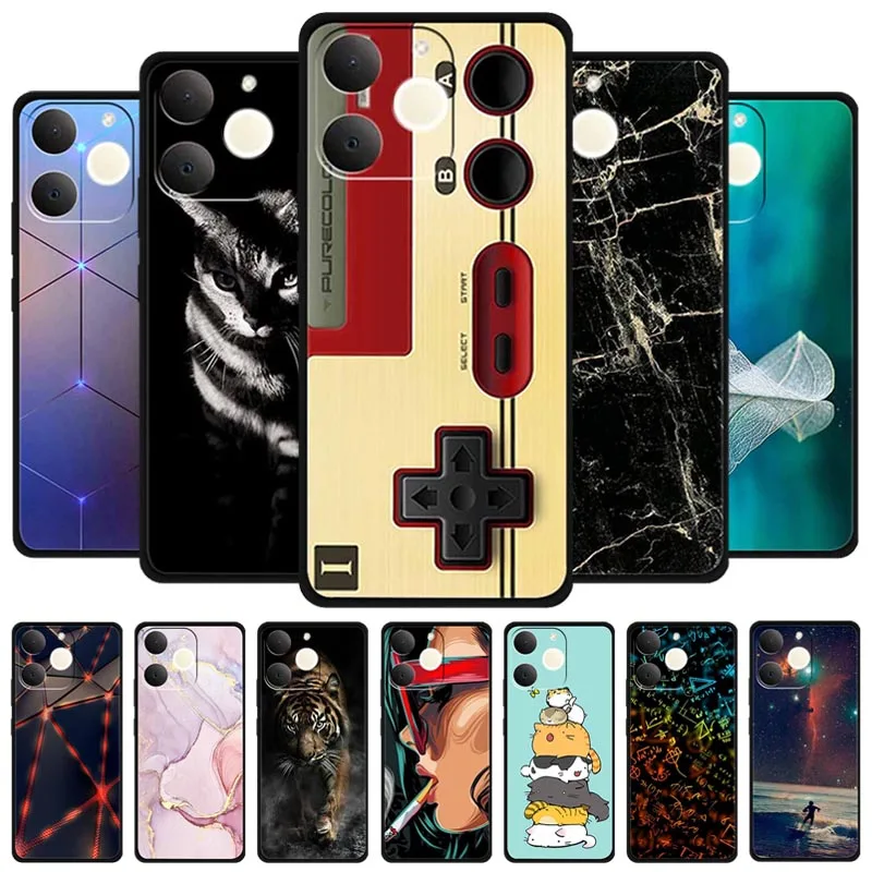 Funda de silicona suave de lujo para Realme Note 70T, nueva funda para teléfono Realme Note 70 Tech, diseño de dibujos animados, coque para Realme Note70 Note 70 T