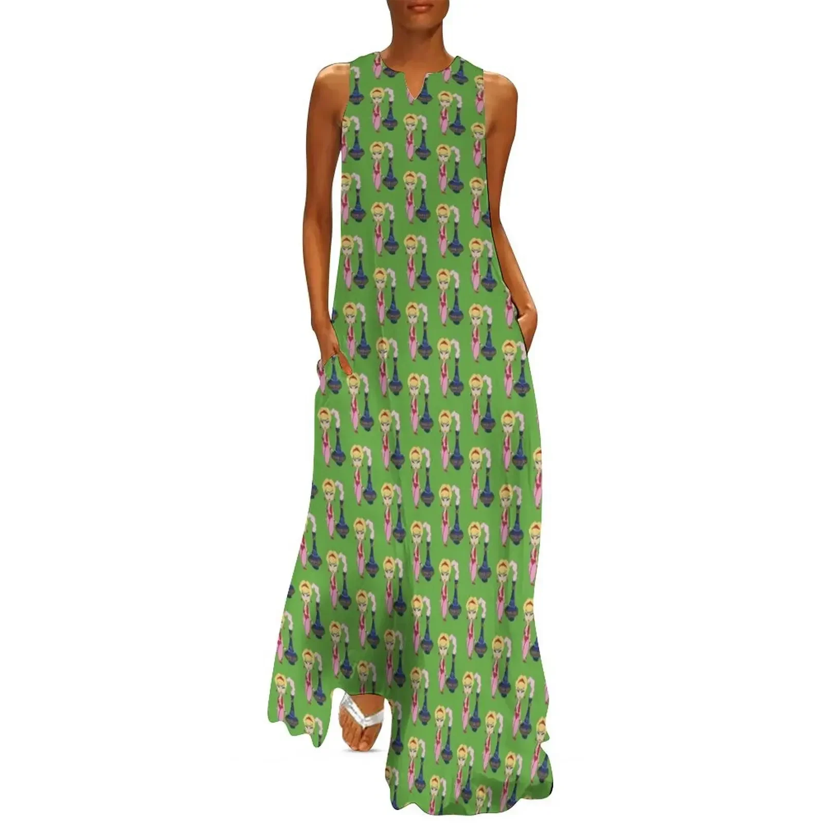 

I Dream of Jeannie Long Dress women's summer jumpsuit Women's skirt birthday dresses for women dresses ladies 2025 summer Dress