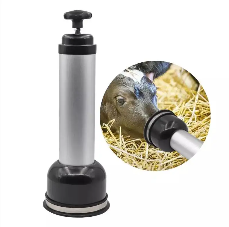 

Animal Dyspnea Rescue Tool Calf Assisted Breathing Device Artificial Respiration Pump Dairy Farm New Born Calves Rebreather