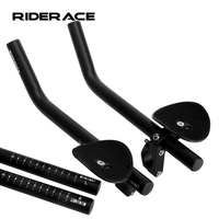 Bicycle Rest TT Handlebar Clip On Aero Bars Mountain Road Bike Handlebar Extension Triathlon Aerobars Tri Bars Aluminum Alloy