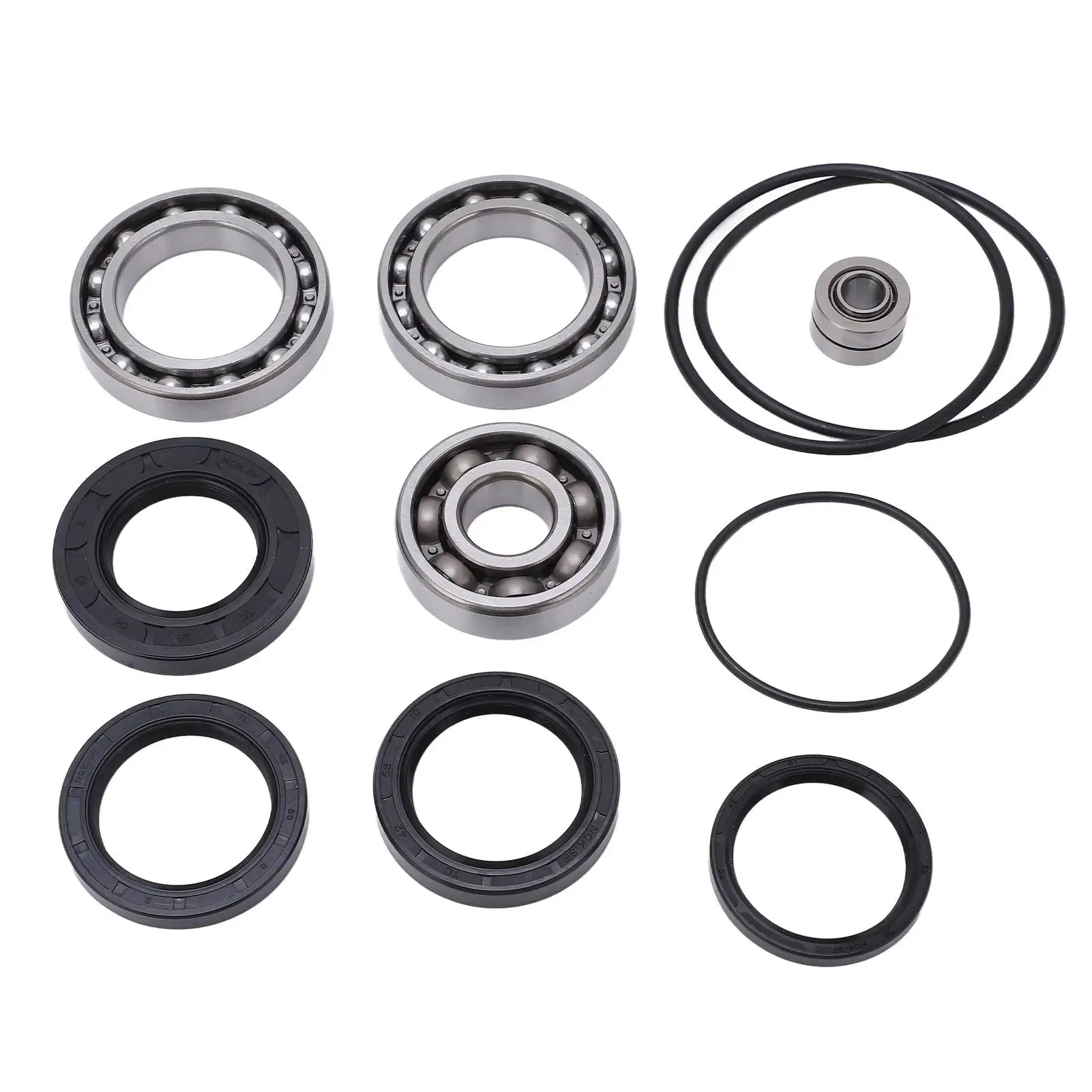 

Rear for differential Axle Bearing Seal Kit Dustproof High Strength Stable Bearing Kit for atv