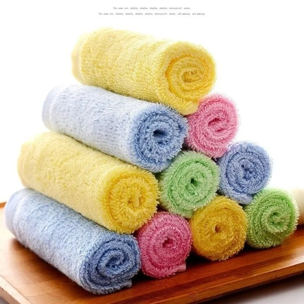 New Non-Stick Oil Dishwashing Cloth Washable Absorbent Kitchen Rag Thickened Reusable Cleaning Towel for Home Kitchen