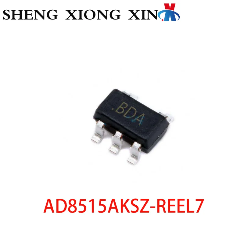 10pcs/lot 100% NEW AD8515AKSZ-REEL7 SC70-5 Operational Amplifier 8515 BDA Integrated Circuit