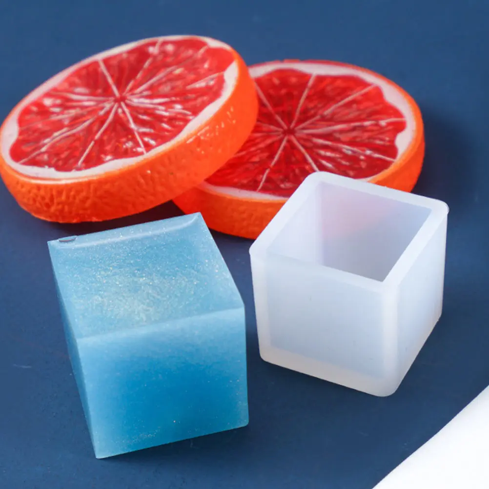 

4pcs Silicone Diy Smooth Crystal Resin Reusable Craft Accessories For Decorations Handmade Jewelry Making Molds Durable Storage