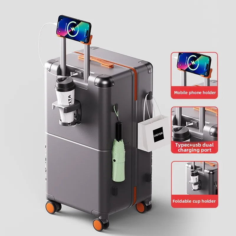 KLQDZMS Rolling Suitcase 20 Inches Boarding Box 24