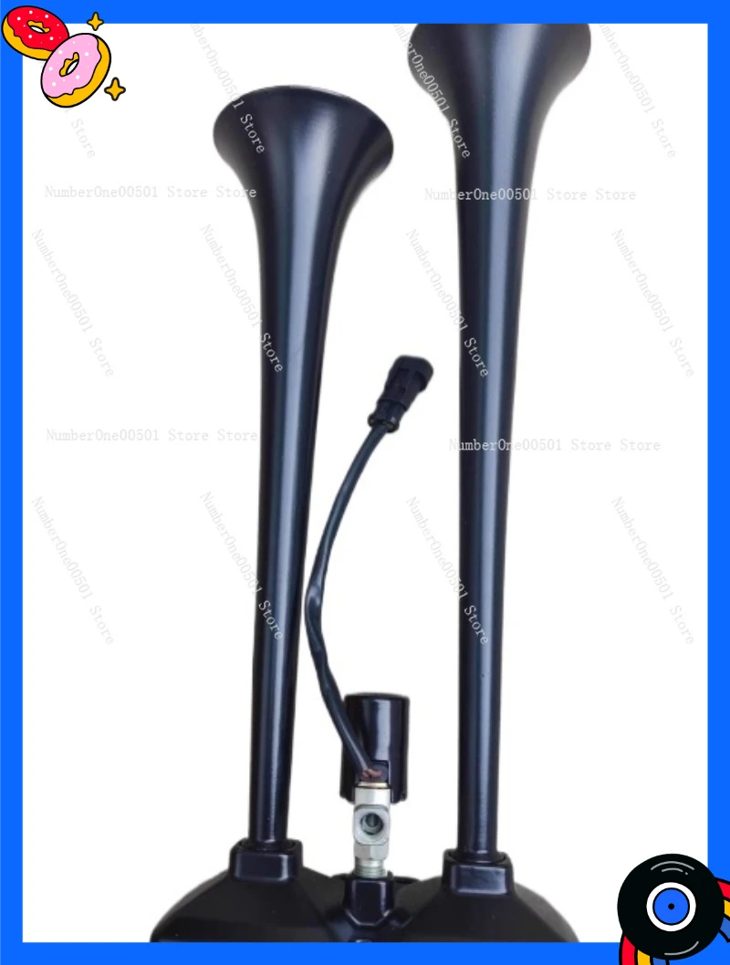 

Controlled Horn 24V Truck 12v Steam Truck Bus Modified Super Loud High Bass Flute
