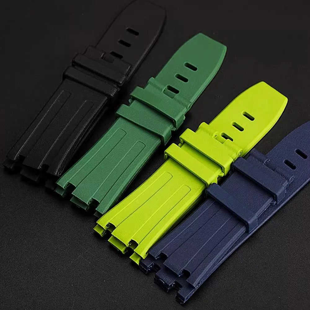 Adatto per cinturino in silicone AP Royal Oak Offshore Series 15710 15703 cinturino in gomma da 28 mm