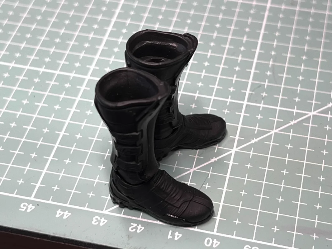 1/12 Scale Tactical Boots Model for 6\'\'mezco