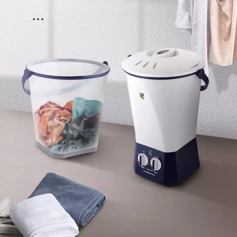 Dual-Tub Mini Semi-Automatic Washer Baby Underwear Socks Dedicated Portable Small Laundry Device Home Dorm Lazy Helper