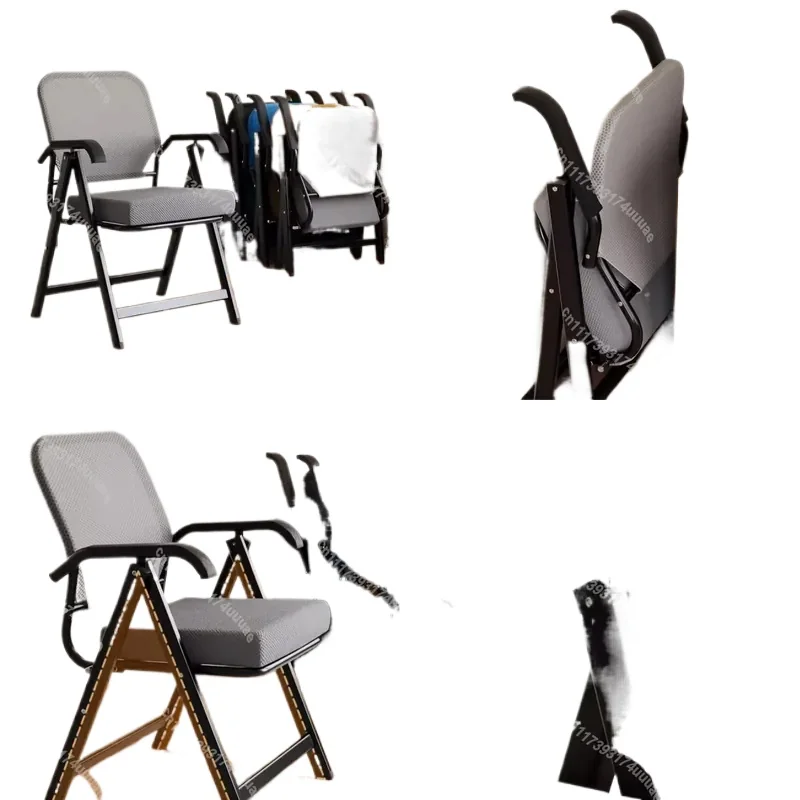 Portable Folding Office Chair Breathable Comfortable Home Leisure Seating for Dormitory Study New Arrival Ergonomic Design