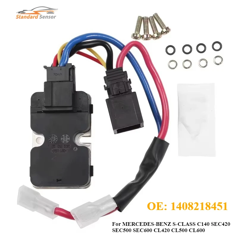 

1408218451 New Blower Heater Fan Motor Resistor Regulator For MERCEDES-BENZ S-CLASS C140 SEC420 SEC500 SEC600 CL420 CL500 CL600