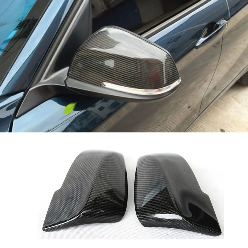 

VACOMUL For BMW 1 2 3 4 X Series Carbon Fiber Rear View Mirror Cover Caps for F20 F21 F22 F23 F30 F31 F32 F33 F36 X1 E84 12-17