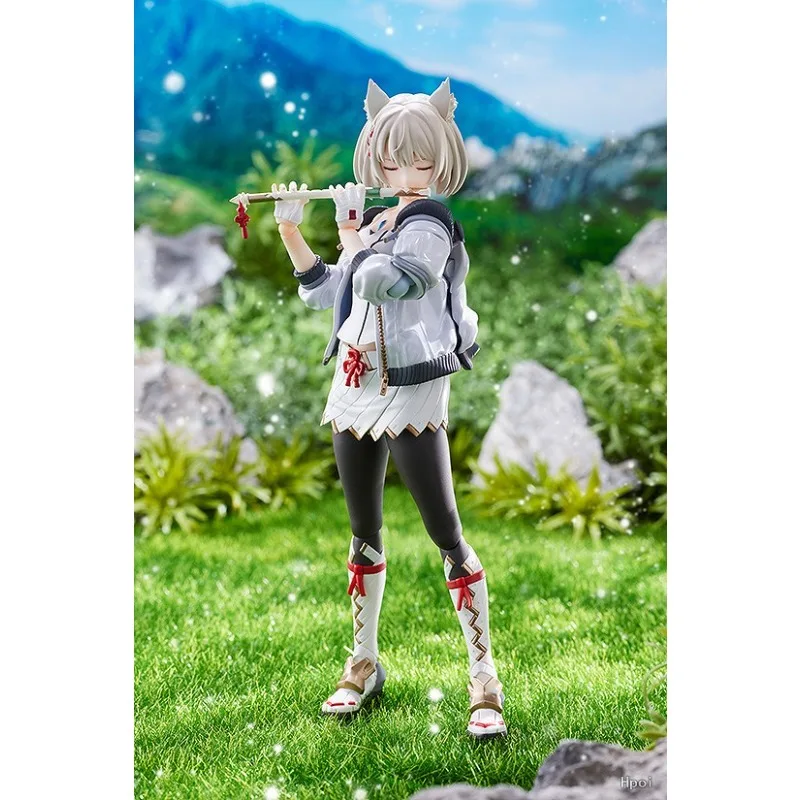 Max Factory Original Doll Series Figma # 636 Blue Archive Holy Garden Unflowers Mobile Doll Model Toy Gift Collection Ornament