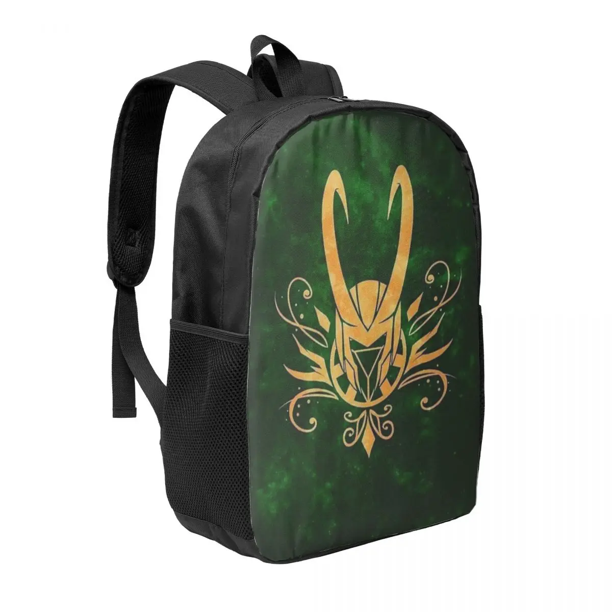 Marvel Loki 17-Inch Student Backpack - Comfortable and Practical Backpack for Daily Use, School, and Travel