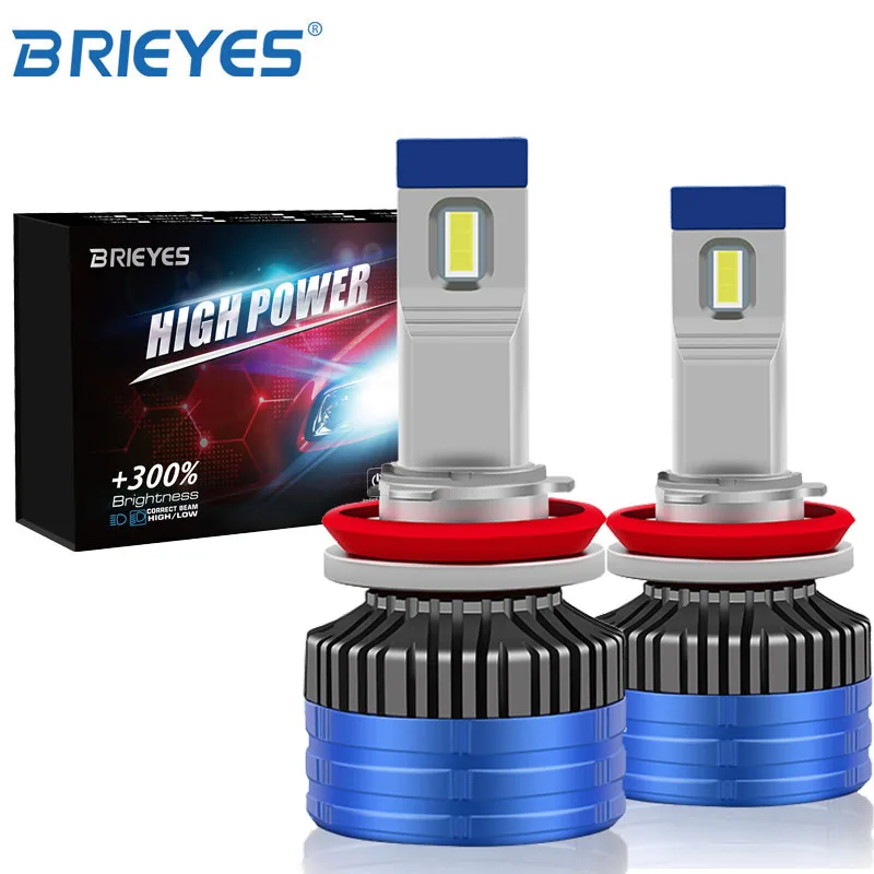 R8 2pcs Z7s Car Premium Headlight LED Light Bulbs H1 H7 H4 H11 H8 9005 9006 90Watts 12000Lumens 12V Canbus EMC For BMW Audi