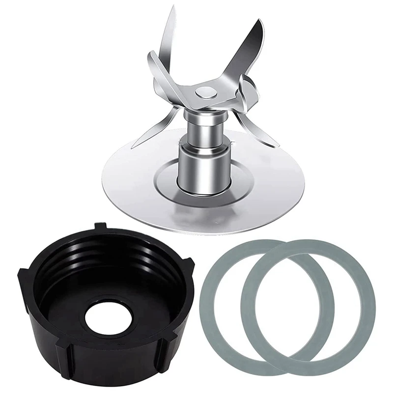 Replacement Parts For Oster Osterizer Blender Blades With 4902 Blender Jar Bottom & 6 Point Fusion Blade 4961