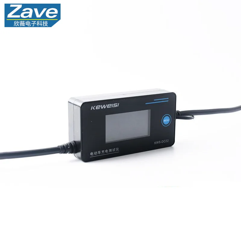 Electric Vehicle Charger Tester, Lithium Battery Repair Tool for Voltage and Current Measurement (8-120V)