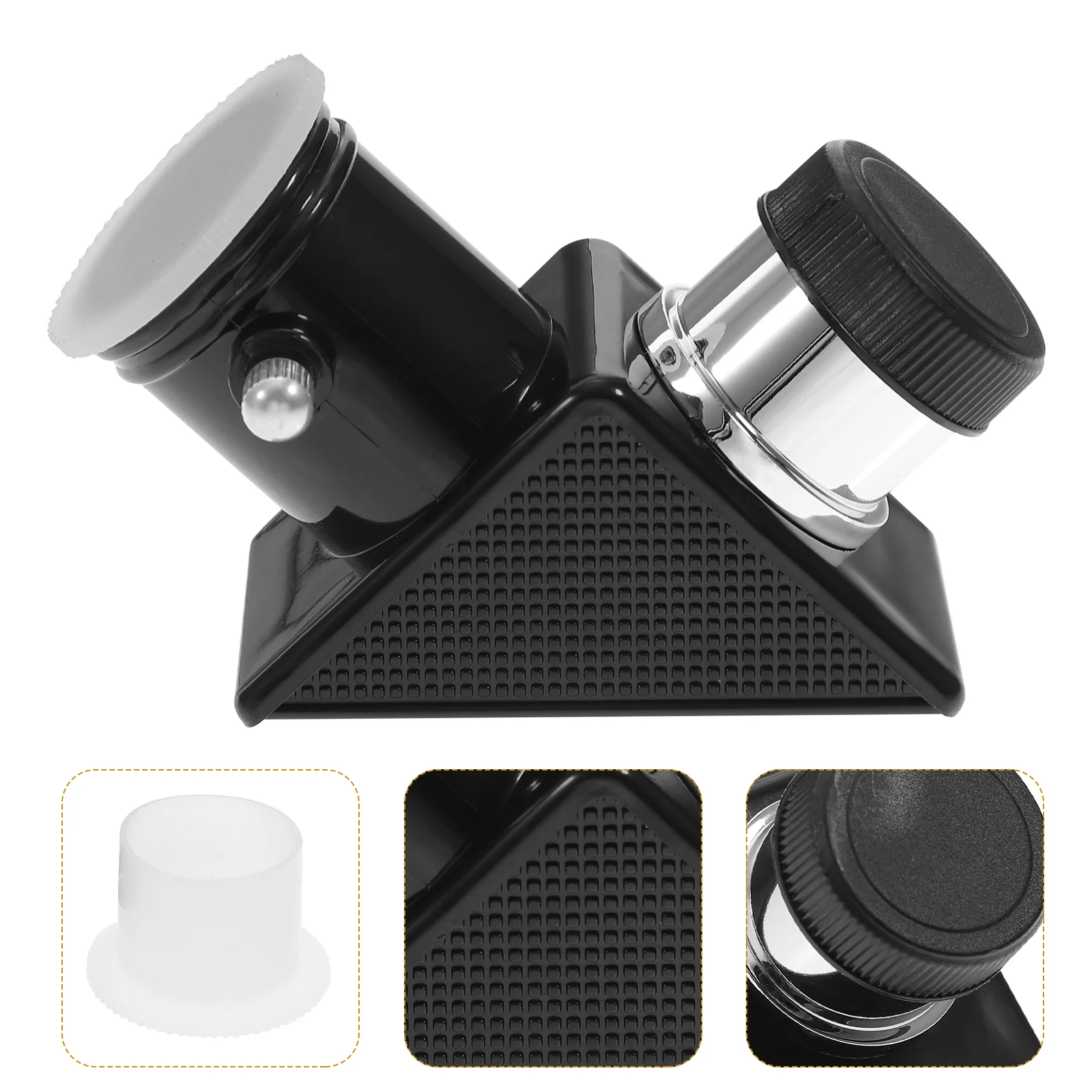 90 Degree Diagonal Adapter Telescope Mirror 0.965 Inch Eyepiece Refractor Catadioptric Optic Accessories Sturdy Plastic