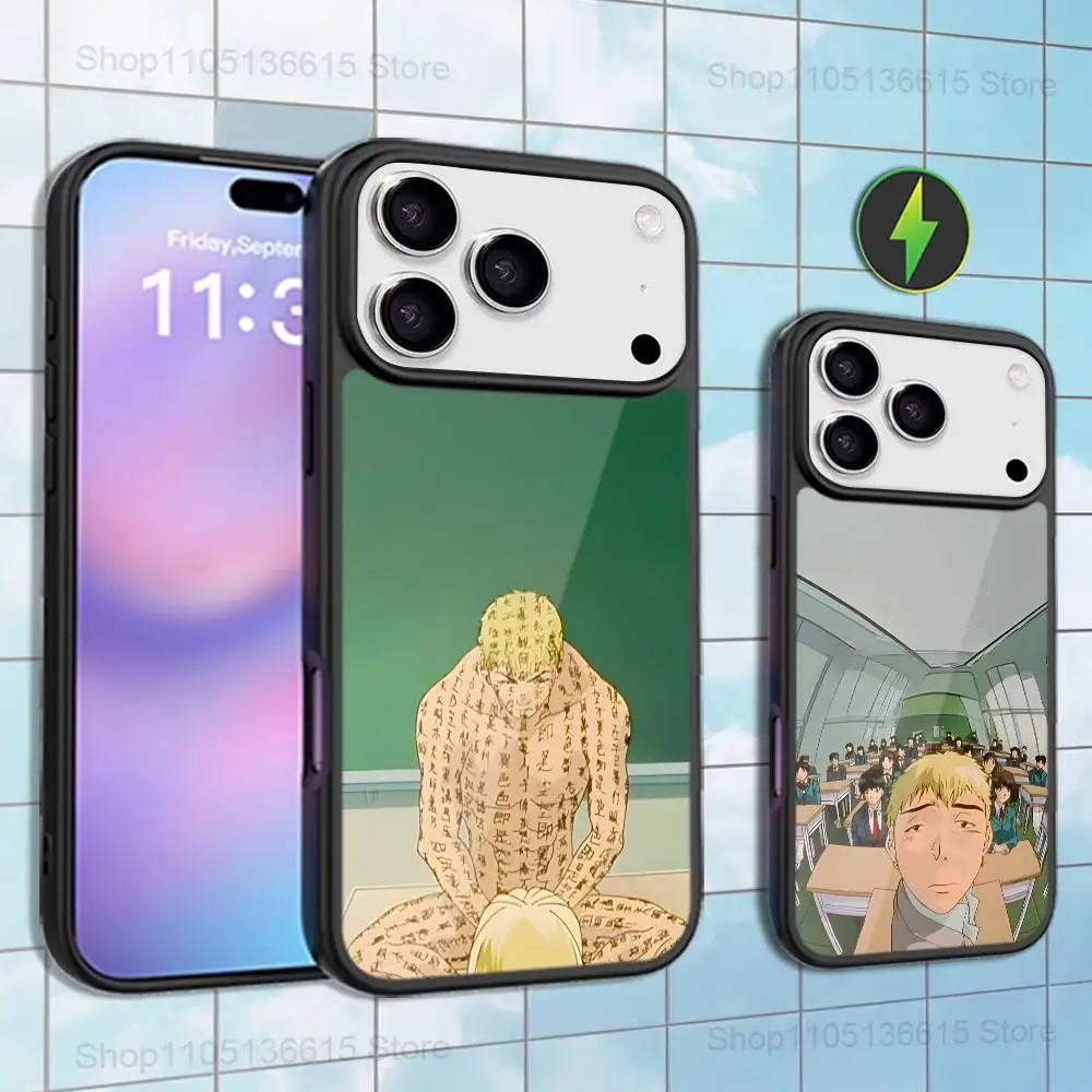 

Funny GTO-onizuka T-Teacher Case For iPhone 16,15,17,14,13,12,11,Pro,Max,Plus,Air Mini,Magsafe,Magnetic Wireless Charging Case