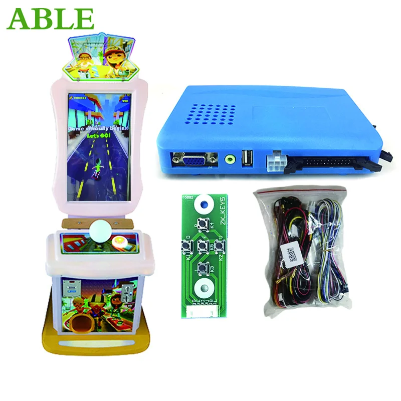 Street Runner Happy Cool run race coin operated Arcade game kit Skate Run Endless Skateboard running Arcade set for kids adults