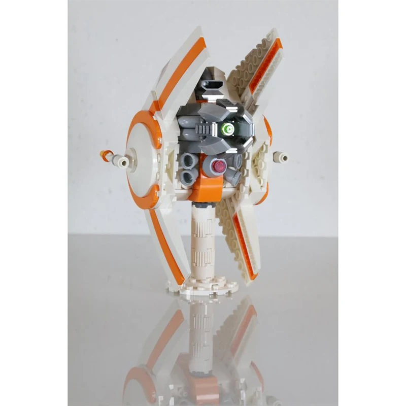 332PCS MOC Spaceship Chatan Modular Building Blocks DIY Spacecraft Model Galaxy Fighter Educational Creative Toy Gift