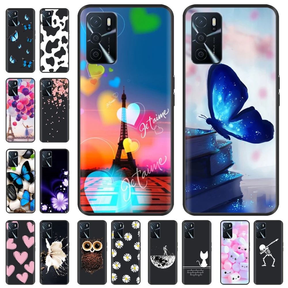 

For OPPO A54s Case Soft Silicone Back Case For OPPO A54 5G Phone Cover For OPPO A54s A74 A54 4G 5G Case Fundas Protective Shell