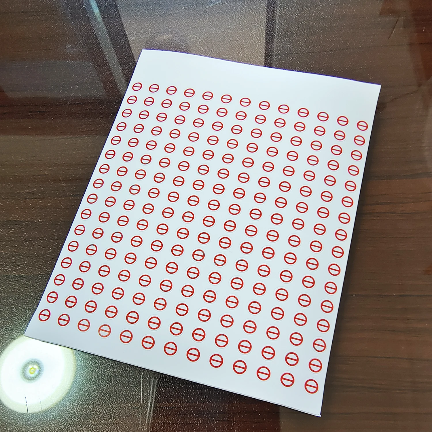 5mm 4x200 Uds pegatina con agujero de tornillo a prueba de extracción papel quebradizo etiqueta vacía garantía a prueba de manipulaciones sello vacío sello de seguridad