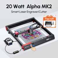 AlgoLaser Alpha MK2 20W Laser Cutter With Air Assist Pump 400mm/s CNC Metal Engraver Woodworking Lase Engraving Cutting Machine