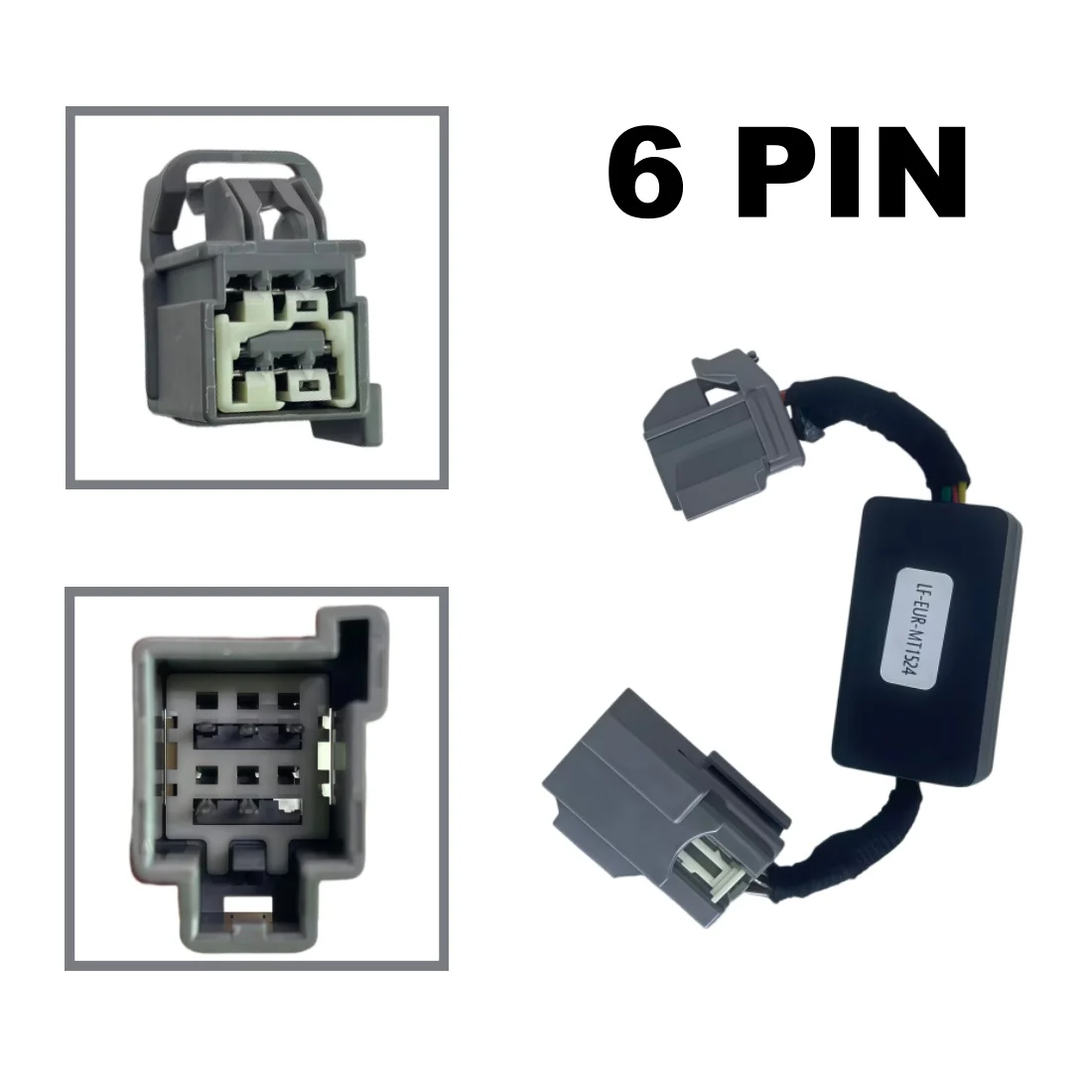 6-Pin 8-Pin sequentielles Rücklicht-Blinker-Adaptermodul Bremslicht-Sequenzer für Ford Mustang 2015-2024 EUR AUS Spezifikation – Detail 5