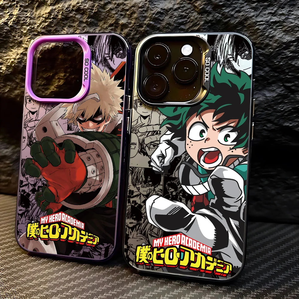 Anime My Hero Academias Phone Case For Samsung Galaxy A27 A37 A57 A17 A07 A16 A06 A35 A55 A25 A15 A56 A54 A36 A34 A24 A26 4G 5G