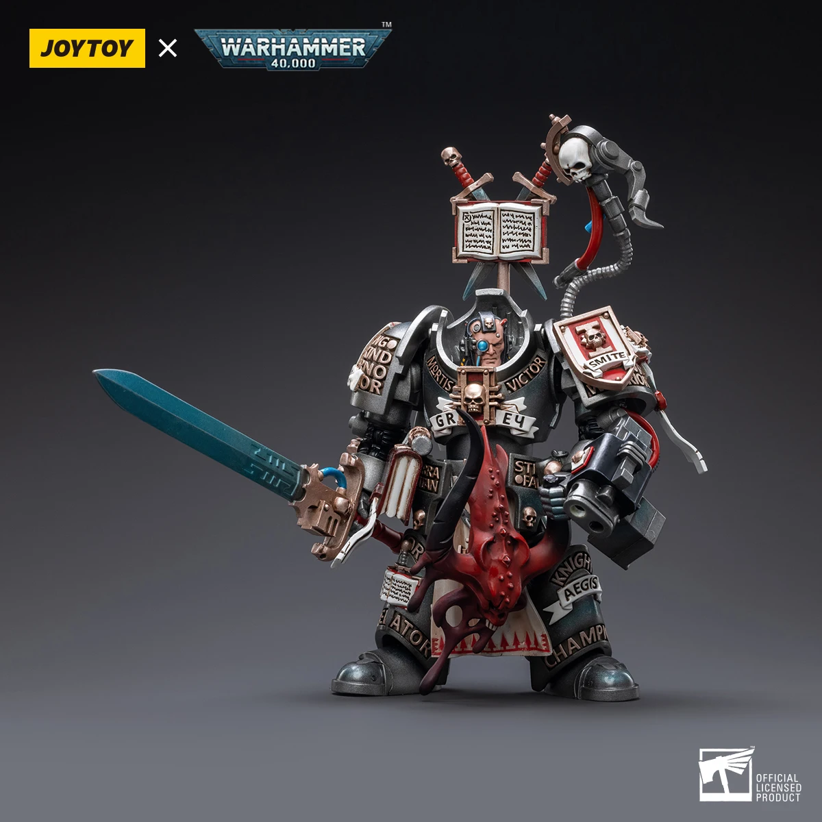【JOYTOY】Warhammer 40K 1/18 Anime Figure Grey Knights Terminator Incanus Neodan view 2
