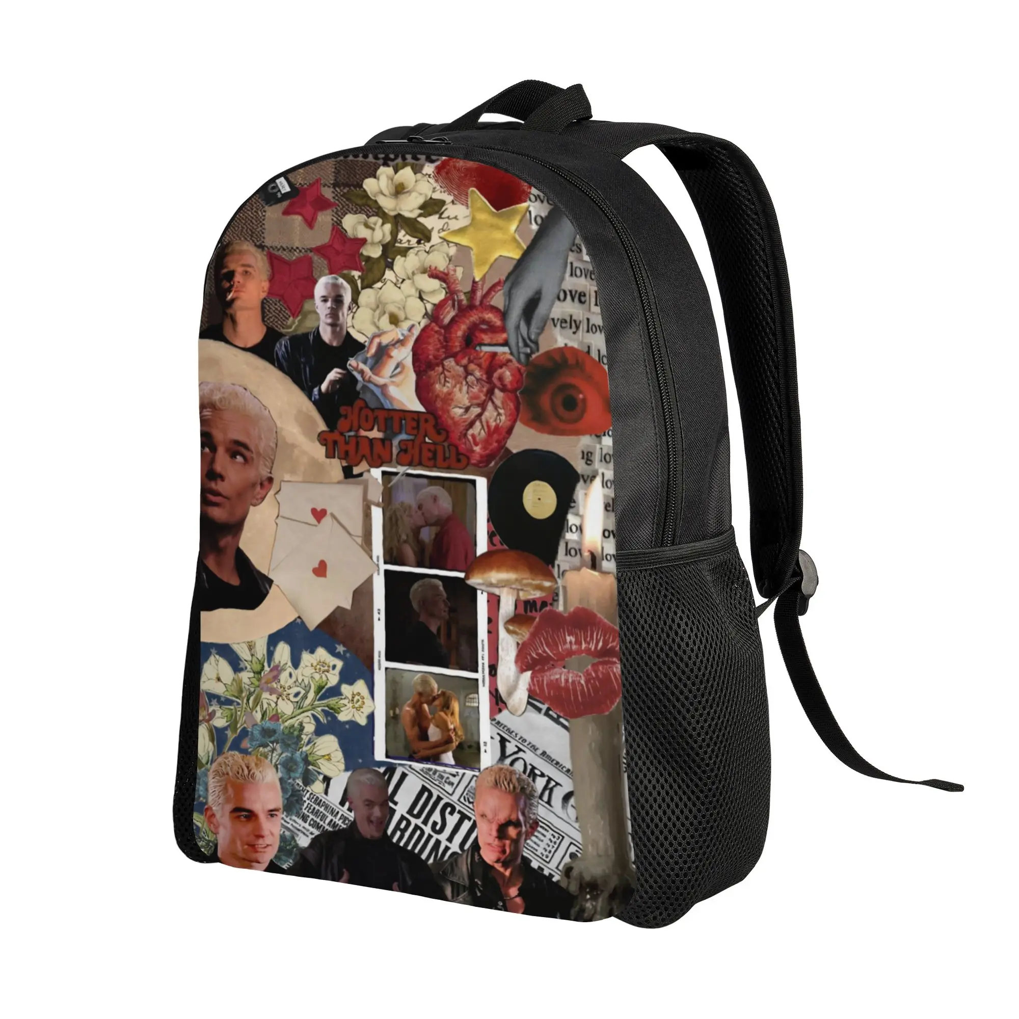 Buffy the Vampire Slayer Cool Backpack Durable High School Hiking Travel Horror Movie Daypack for Men Women Laptop Canvas Bags